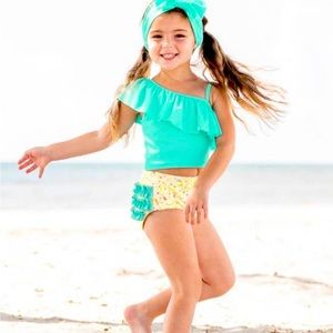 Ruffle Butts Tankini Set